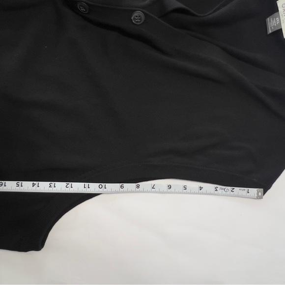 OAK HILL Men’s 6XL Black Button Front Vest - Picture 7 of 9